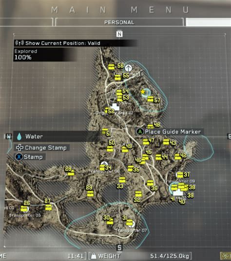 mgsv container locations